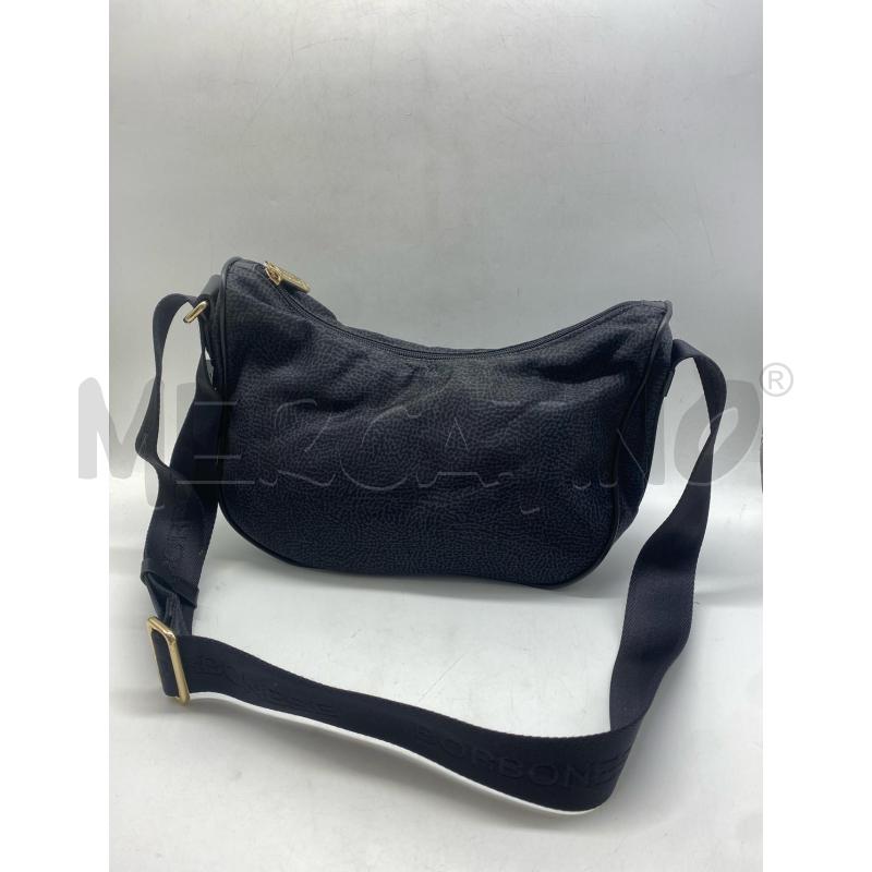 BORSA DONNA BORBONESE NERA | Mercatino dell'Usato Torino c.so traiano 1