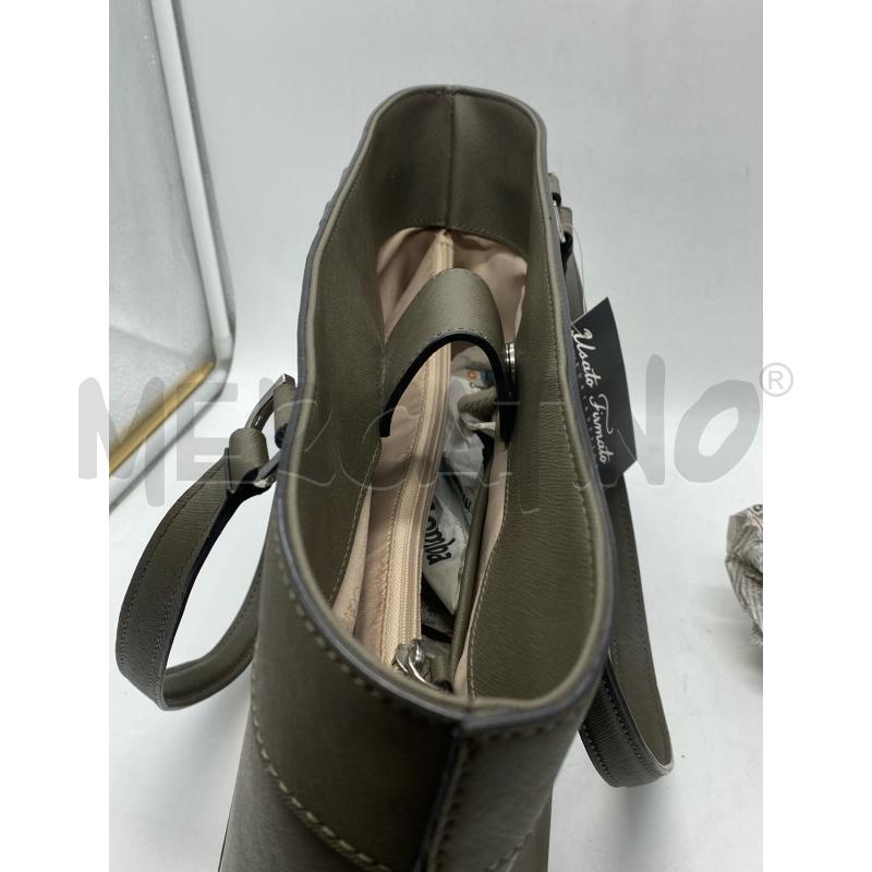 BORSA DONNA CALVIN KLEIN GRIGIA | Mercatino dell'Usato Torino c.so traiano 4