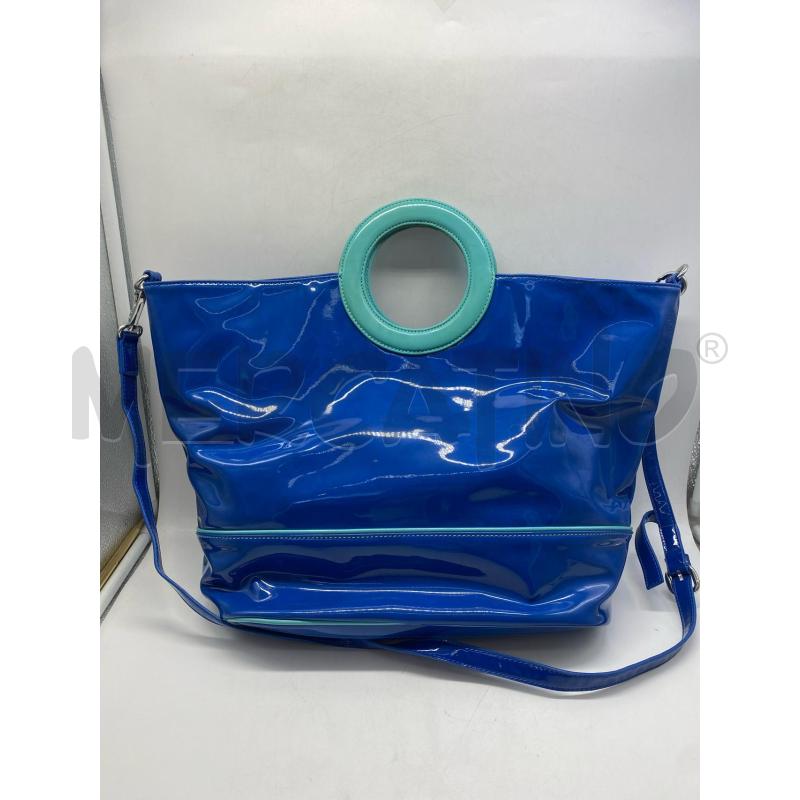 BORSA DONNA DA MARE VERSACE JEANS BLU | Mercatino dell'Usato Torino c.so traiano 3