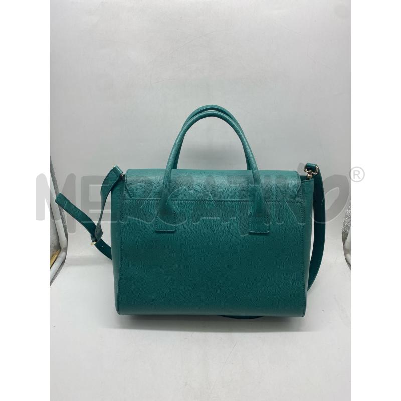 BORSA DONNA FURLA VERDE ACQUA | Mercatino dell'Usato Torino c.so traiano 3