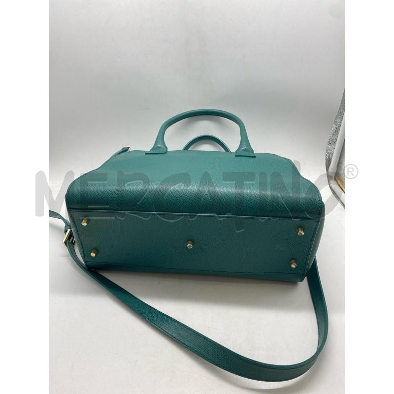 BORSA DONNA FURLA VERDE ACQUA | Mercatino dell'Usato Torino c.so traiano 4