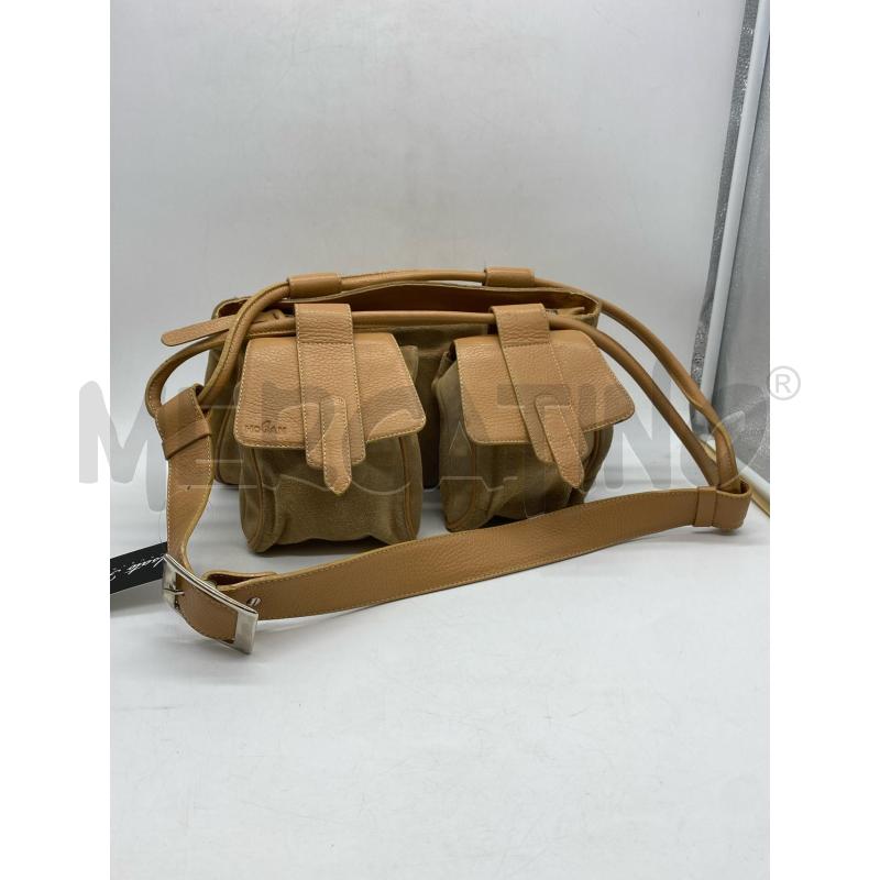 BORSA DONNA HOGAN CAMOSCIO BEIGE | Mercatino dell'Usato Torino c.so traiano 5
