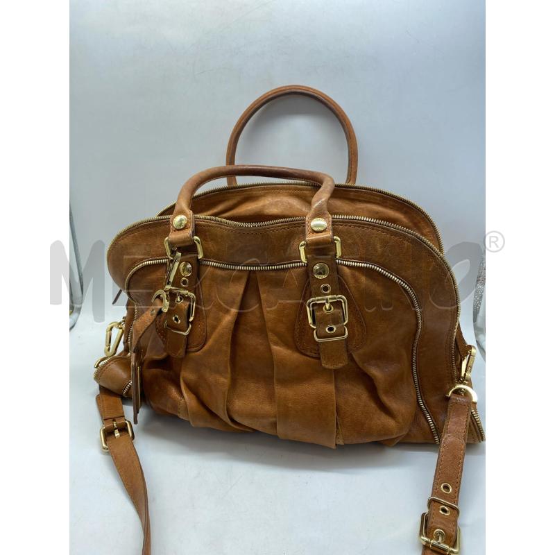 BORSA DONNA LUCIO PADOVAN PELLE MARRONE | Mercatino dell'Usato Torino c.so traiano 1