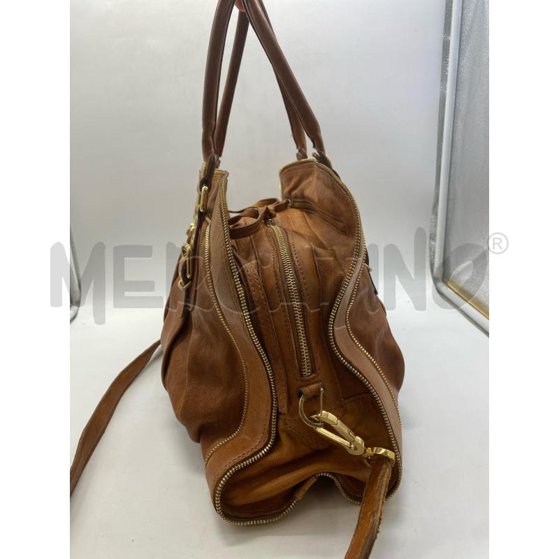BORSA DONNA LUCIO PADOVAN PELLE MARRONE | Mercatino dell'Usato Torino c.so traiano 2
