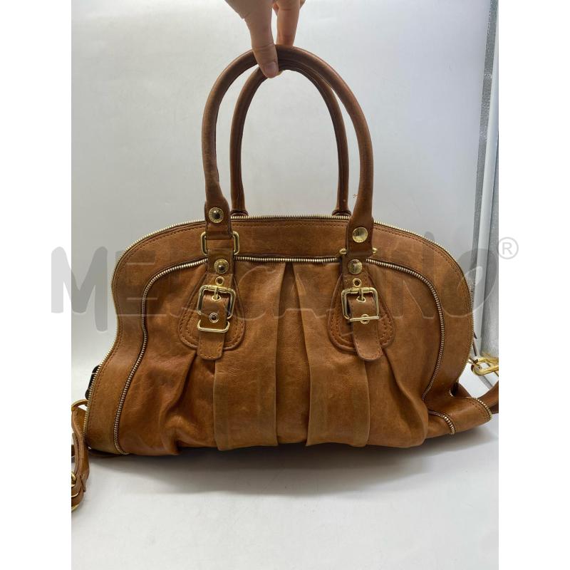BORSA DONNA LUCIO PADOVAN PELLE MARRONE | Mercatino dell'Usato Torino c.so traiano 3