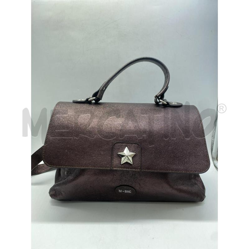 BORSA DONNA M BRC PELLE MARRONE | Mercatino dell'Usato Torino c.so traiano 1