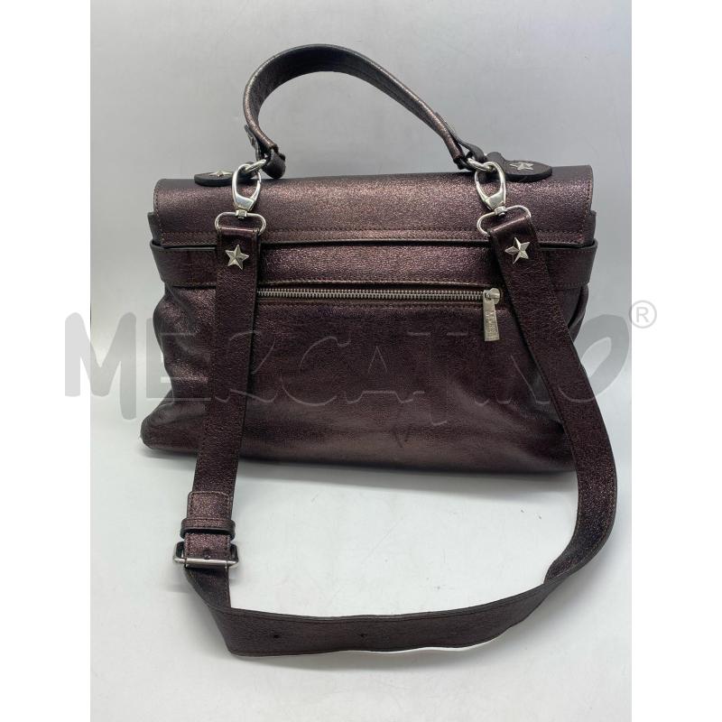 BORSA DONNA M BRC PELLE MARRONE | Mercatino dell'Usato Torino c.so traiano 2