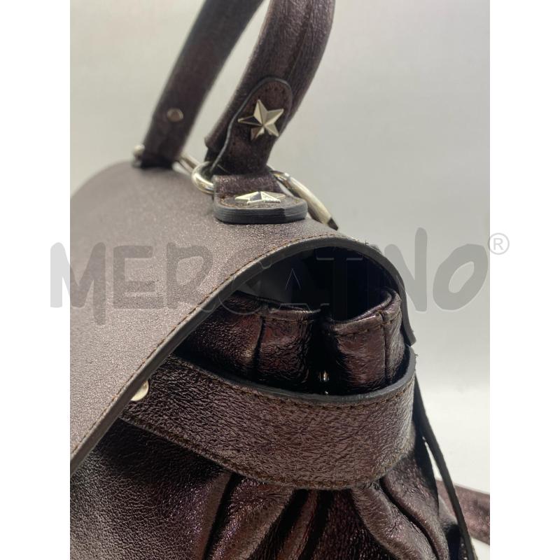 BORSA DONNA M BRC PELLE MARRONE | Mercatino dell'Usato Torino c.so traiano 4