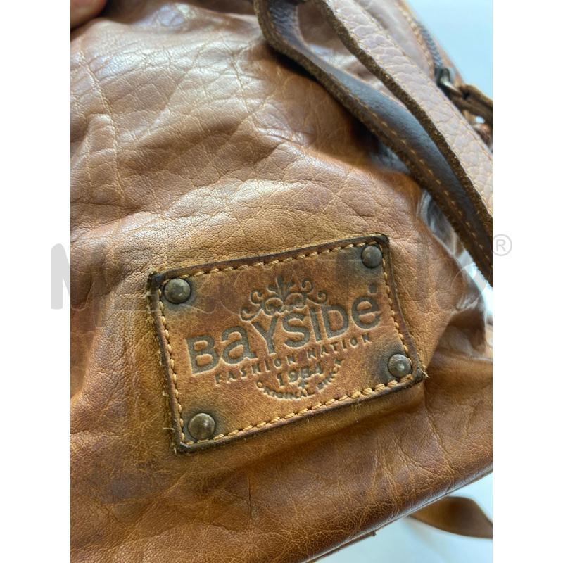 BORSA DONNA PELLE MARRONE BAYSIDE  | Mercatino dell'Usato Torino c.so traiano 3
