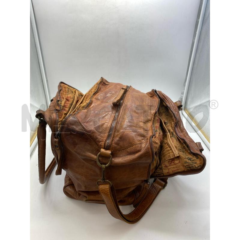 BORSA DONNA PELLE MARRONE BAYSIDE  | Mercatino dell'Usato Torino c.so traiano 4