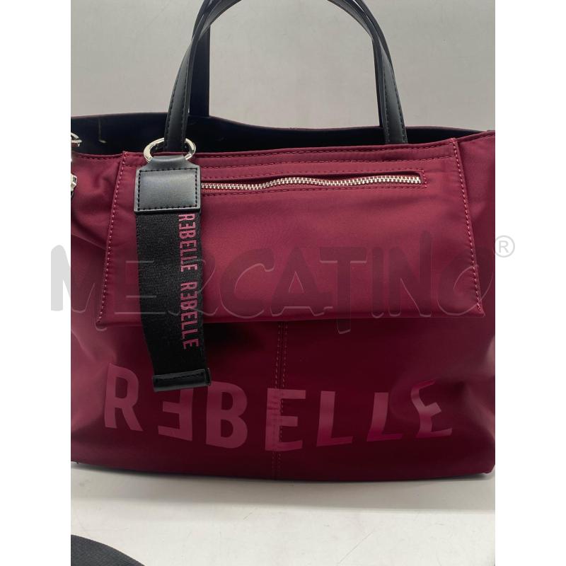 BORSA DONNA REBELLE BORDO NER  | Mercatino dell'Usato Torino c.so traiano 2