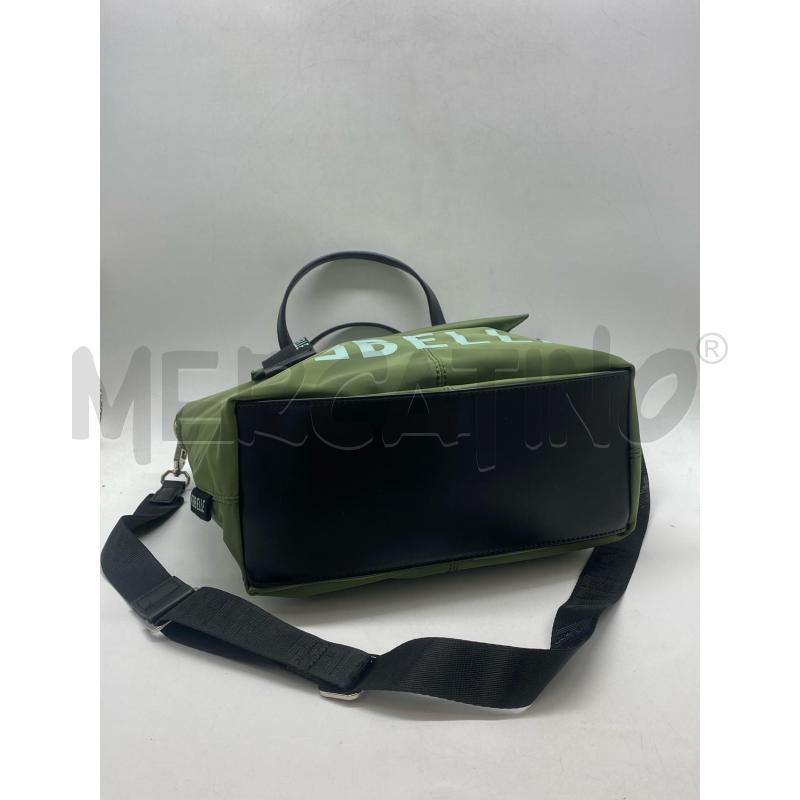BORSA DONNA REBELLE VERDE NER | Mercatino dell'Usato Torino c.so traiano 4