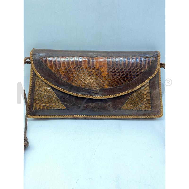 BORSA DONNA SERPENTE TRACOLLA INTRECCIATA | Mercatino dell'Usato Torino c.so traiano 2