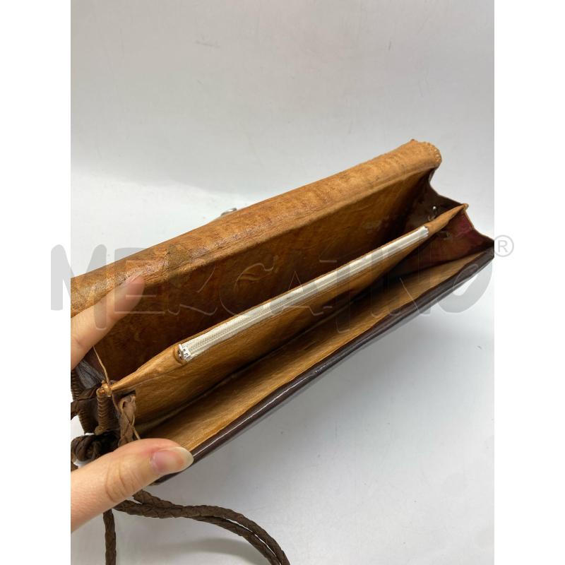 BORSA DONNA SERPENTE TRACOLLA INTRECCIATA | Mercatino dell'Usato Torino c.so traiano 4