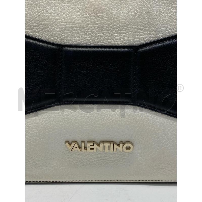 BORSA DONNA VALENTINO BIANC NER  | Mercatino dell'Usato Torino c.so traiano 2
