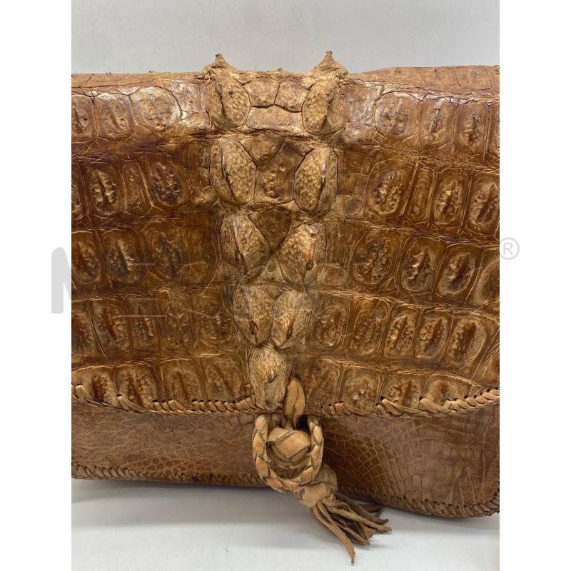 BORSA DONNA VERO COCCODRILLO | Mercatino dell'Usato Torino c.so traiano 2