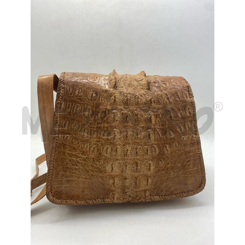 BORSA DONNA VERO COCCODRILLO | Mercatino dell'Usato Torino c.so traiano 5