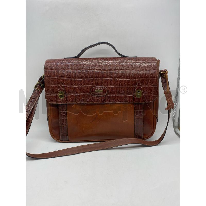 BORSA PELLE EL CAMPERO PELLE MARRONE | Mercatino dell'Usato Torino c.so traiano 1
