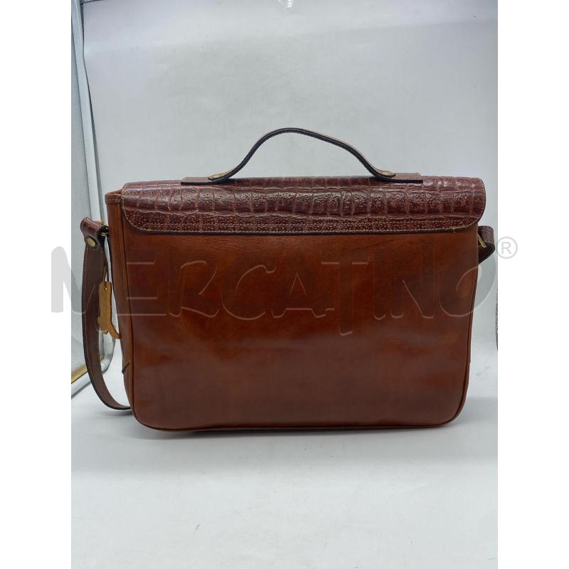 BORSA PELLE EL CAMPERO PELLE MARRONE | Mercatino dell'Usato Torino c.so traiano 3