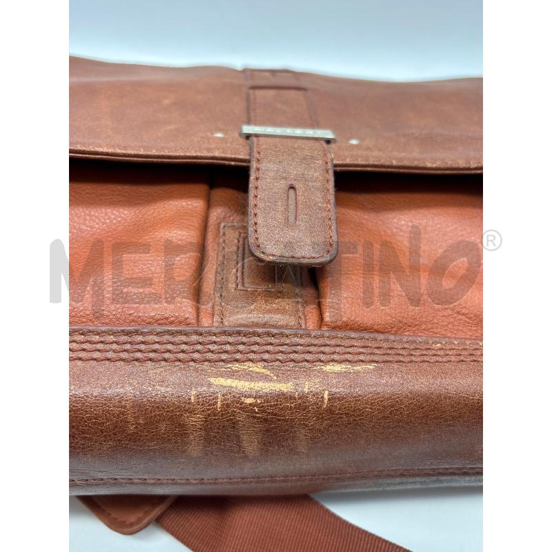 BORSA UOMO PIQUADRO MARRONE | Mercatino dell'Usato Torino c.so traiano 5