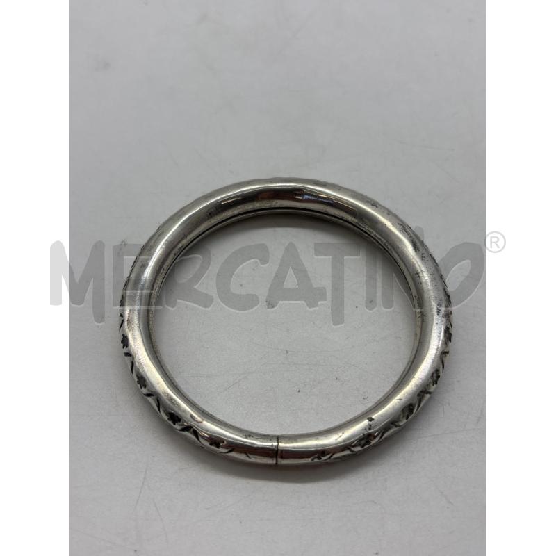 BRACCIALE AG TUBOLARE LAVORATO A SBALZO | Mercatino dell'Usato Torino c.so traiano 3