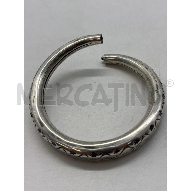 BRACCIALE AG TUBOLARE LAVORATO A SBALZO | Mercatino dell'Usato Torino c.so traiano 5