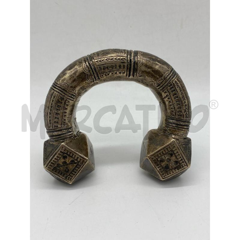 BRACCIALE METALLO INCISO TUAREG  | Mercatino dell'Usato Torino c.so traiano 1