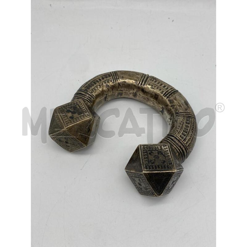 BRACCIALE METALLO INCISO TUAREG  | Mercatino dell'Usato Torino c.so traiano 2