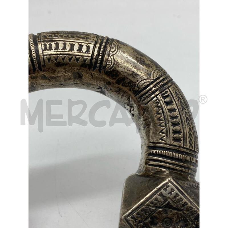 BRACCIALE METALLO INCISO TUAREG  | Mercatino dell'Usato Torino c.so traiano 4