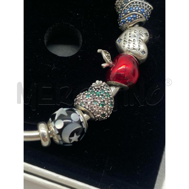 BRACCIALE PANDORA CHARM PALLINE AG | Mercatino dell'Usato Torino c.so traiano 4