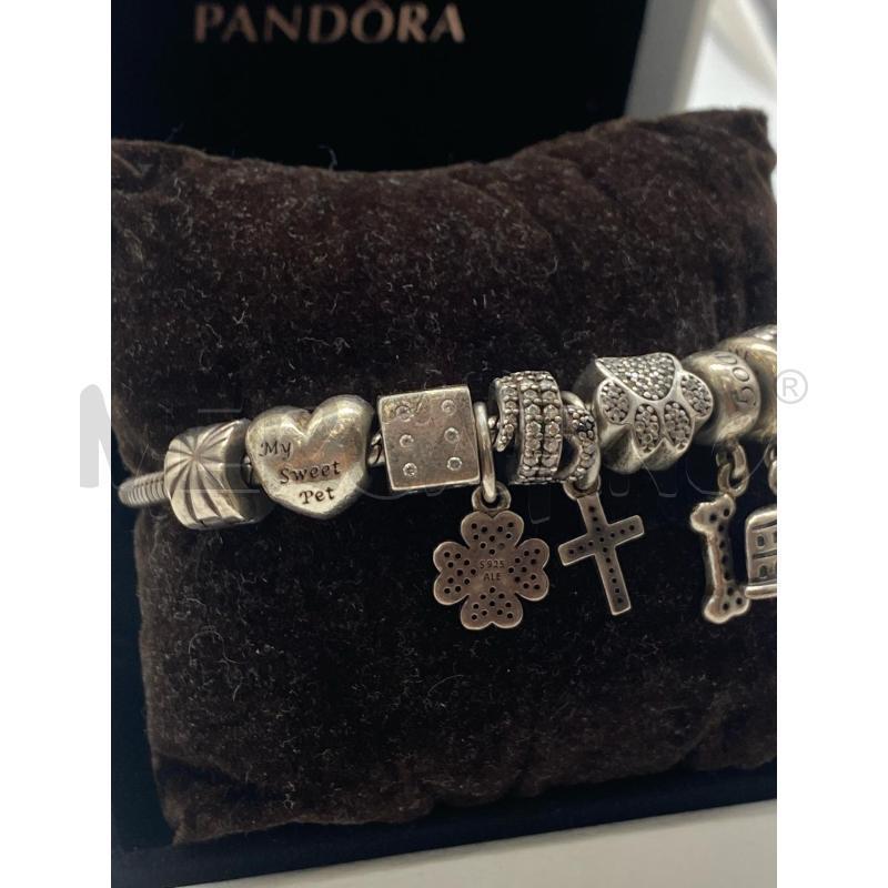 BRACCIALE PANDORA CON CHARM AG  | Mercatino dell'Usato Torino c.so traiano 2
