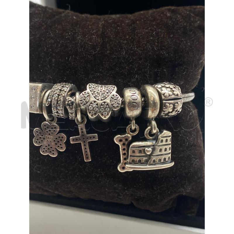 BRACCIALE PANDORA CON CHARM AG  | Mercatino dell'Usato Torino c.so traiano 3