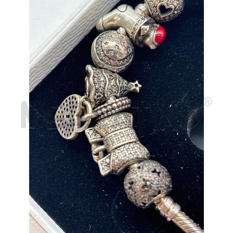 BRACCIALE PANDORA CON CHARM AG  | Mercatino dell'Usato Torino c.so traiano 3