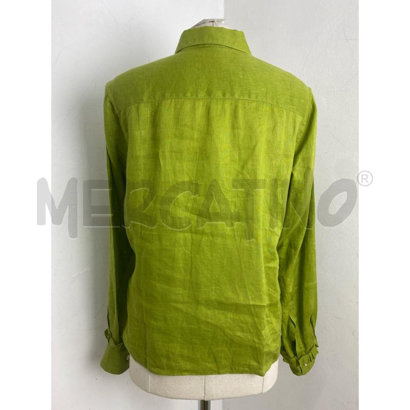 CAMICIA DONNA ASPESI LINO VERDE MELA | Mercatino dell'Usato Torino c.so traiano 3