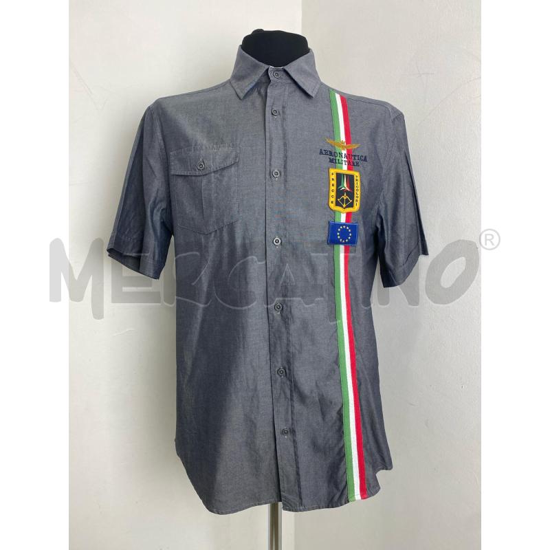 CAMICIA UOMO AREONATICA MILITARE GRIGIO | Mercatino dell'Usato Torino c.so traiano 1