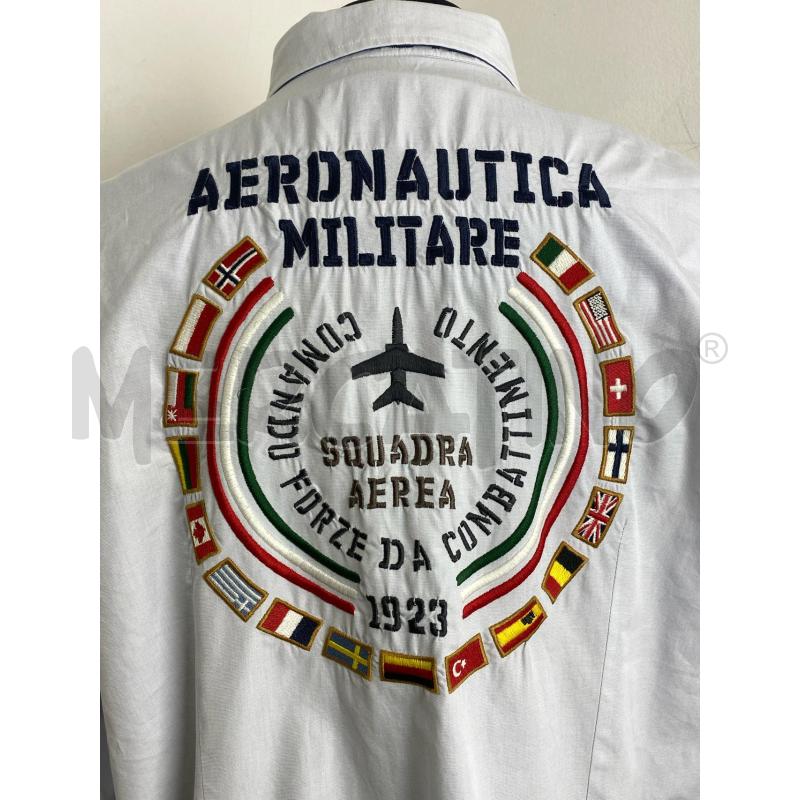 CAMICIA UOMO AREONAUTICA MILITARE AZZURRO | Mercatino dell'Usato Torino c.so traiano 3