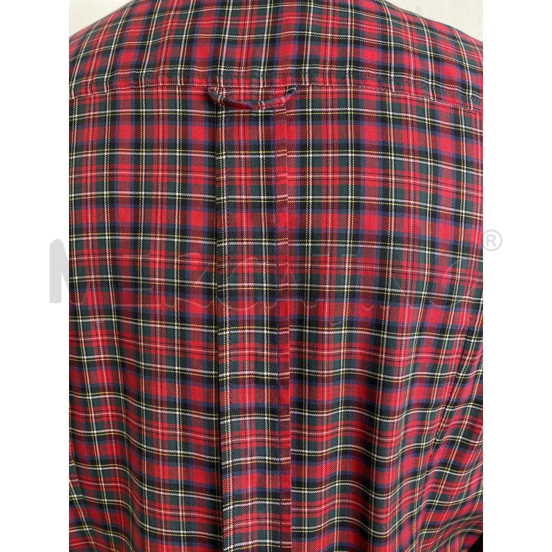 CAMICIA UOMO D&G TARTAN ROSSO | Mercatino dell'Usato Torino c.so traiano 3