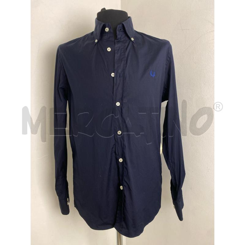 CAMICIA UOMO FRED PERRY BLU SCURO | Mercatino dell'Usato Torino c.so traiano 1