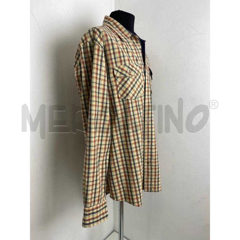 CAMICIA UOMO ROBE DI KAPPA QUADRI GIALLO ARANCIO | Mercatino dell'Usato Torino c.so traiano 4