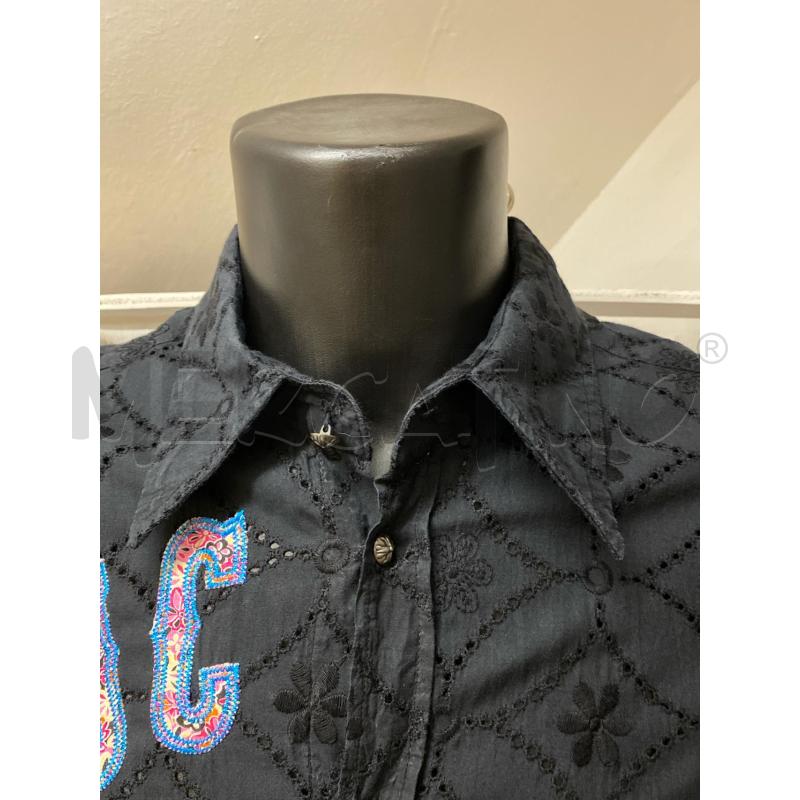 CAMICIA UOMO VERSACE NER  | Mercatino dell'Usato Torino c.so traiano 3