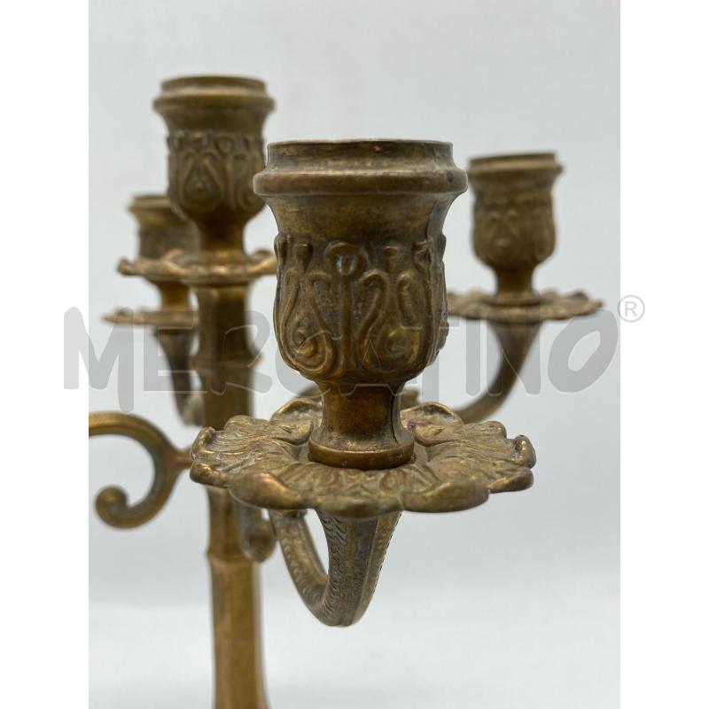 CANDELABRO BRONZO | Mercatino dell'Usato Torino c.so traiano 3
