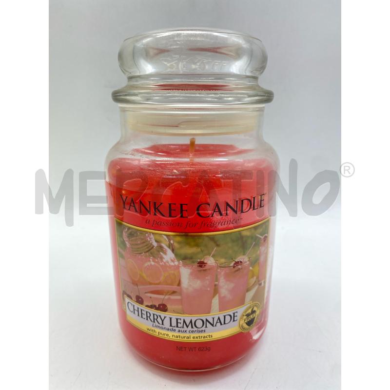 CANDELA YANKEE CANDLE CHERRY LEMONADE | Mercatino dell'Usato Torino c.so traiano 1