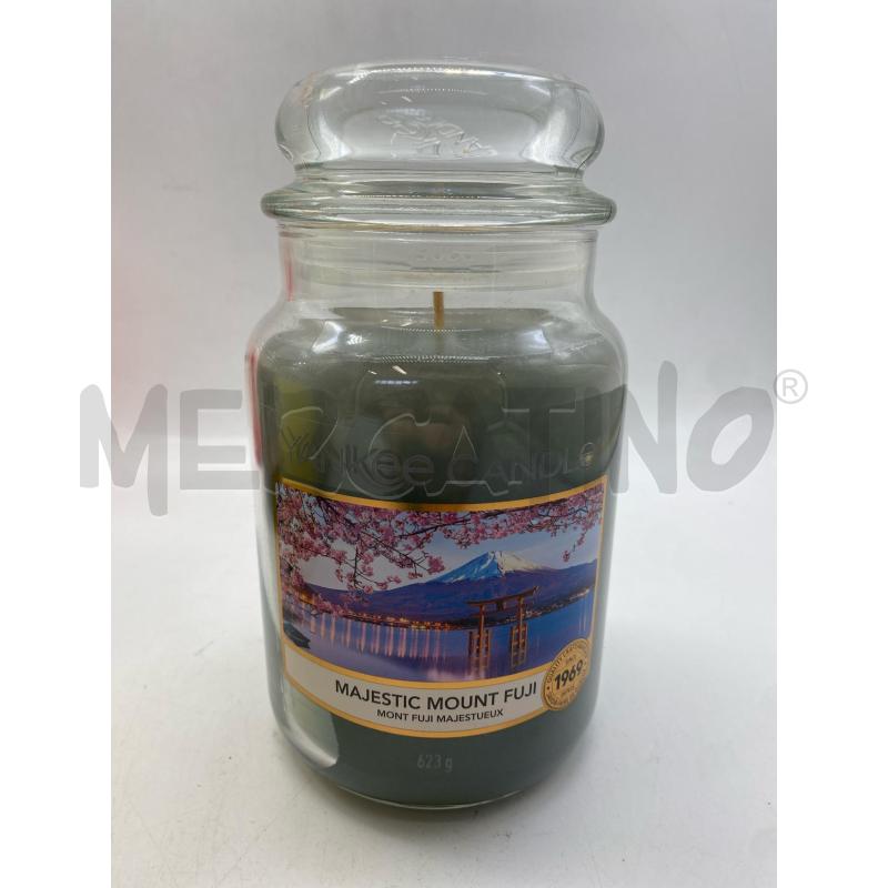 CANDELA YANKEE CANDLE MAJESTIC MOUNT FUJI | Mercatino dell'Usato Torino c.so traiano 1