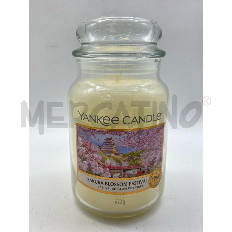 CANDELA YANKEE CANDLE SAKURA BLOSSOM FESTIVAL | Mercatino dell'Usato Torino c.so traiano 1