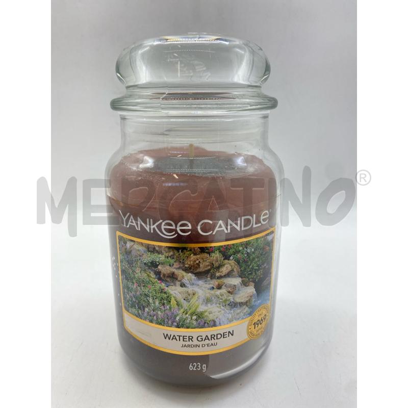 CANDELA YANKEE CANDLE WATER GARDEN | Mercatino dell'Usato Torino c.so traiano 1