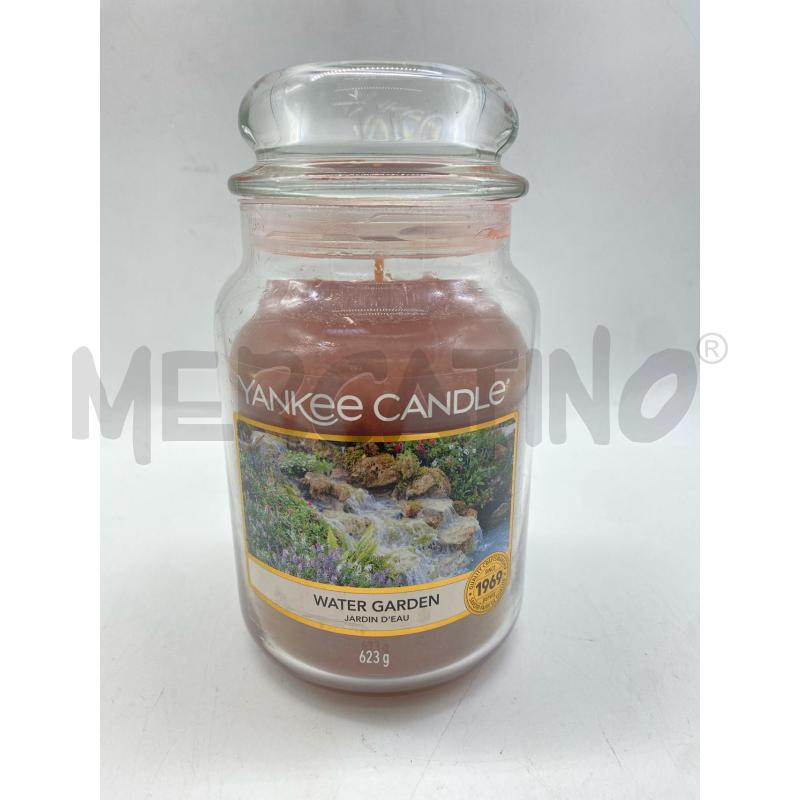 CANDELA YANKEE CANDLE WATER GARDEN  | Mercatino dell'Usato Torino c.so traiano 1