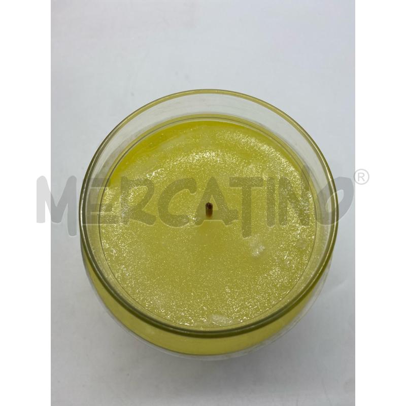 CANDELA YANKEE CANDLE WHITE TEA | Mercatino dell'Usato Torino c.so traiano 2