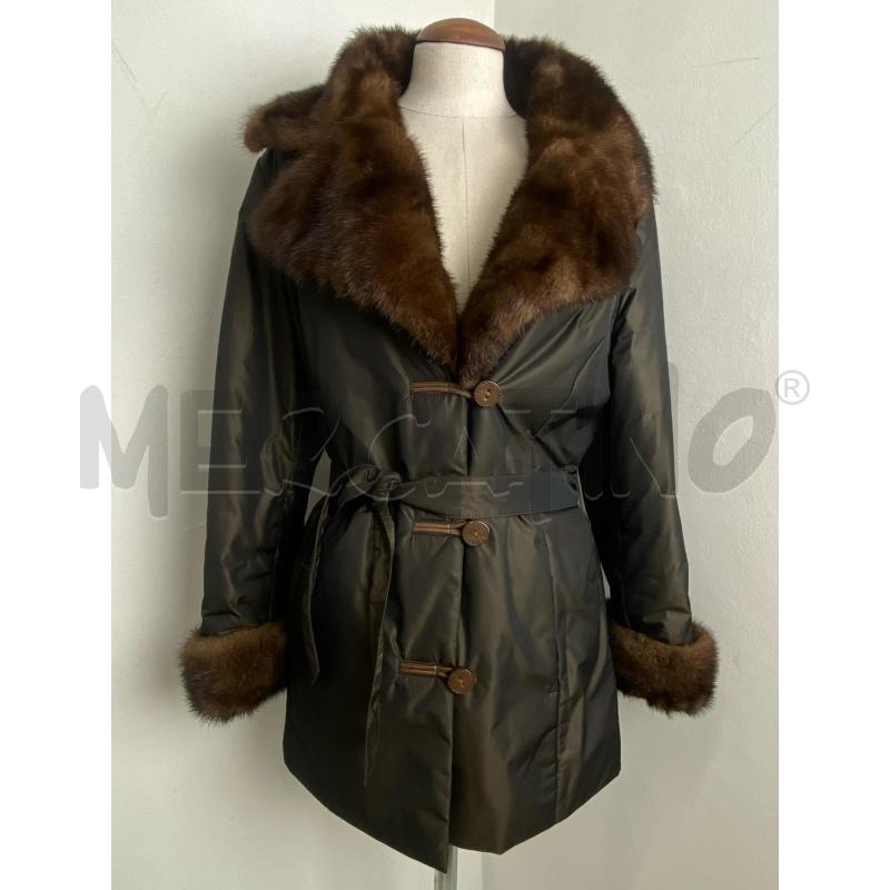 CAPPOTTO DONNA SCOTLAND CON VISONE  | Mercatino dell'Usato Torino c.so traiano 1