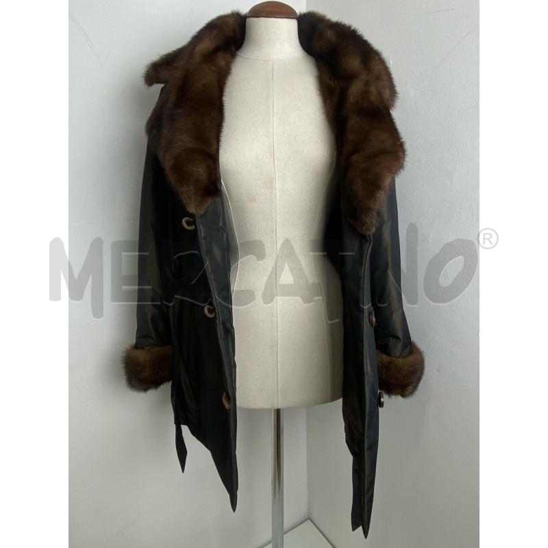 CAPPOTTO DONNA SCOTLAND CON VISONE  | Mercatino dell'Usato Torino c.so traiano 3
