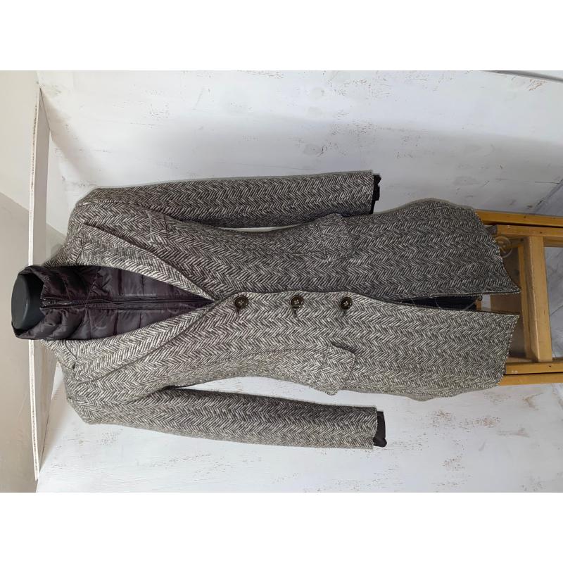 CAPPOTTO E PIUMINO DONNA FALCONERI TORTORA  | Mercatino dell'Usato Torino c.so traiano 1